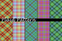 Plaid Pattern Digital Paper Bundle Product Image 1