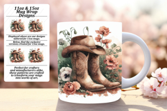DYNAMIC PNG for 11oz Mug Wrap , Western Product Image 1