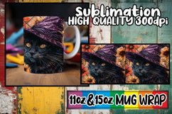 Autumnal Adventures: 3D Halloween Mug Wrap Sublimation Product Image 1