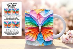 Vibrant Spring Butterfly 3D Wrap Product Image 1
