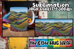 Vibrant Nature Scenes Tumbler Wrap Sublimation 20oz Product Image 1