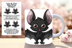 Halloween Critter Mug 11oz/15oz Wrap PNG Product Image 1