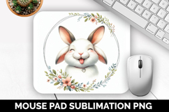 Cute Animals Mouse Pad Bundle, Sublimation Mouse Pad PNG Product Image 6