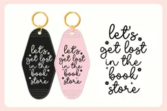 Book Lover Motel Keychain SVG Vol. 2 | Let's Get Lost Product Image 3