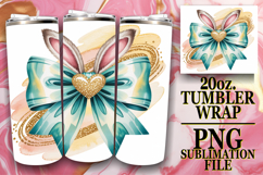 Joyful Reflections 20oz tumbler wrap, Easter Bow Product Image 1