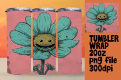 Vintage Floral Delight: 20oz Tumbler Wraps Product Image 1