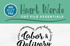 Labor and Delivery Nurse svg - an OB-GYN svg for your nurses Product Image 2
