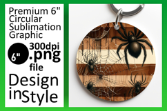 Unique Round Design Coaster Artwork , Halloween Product Image 1
