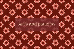 60s Stars Retro groovy vintage pattern Product Image 1