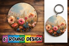 Delicate Blossom Circle Sublimation Assortment Product Image 1