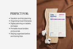 7/10/14 Day Itinerary Hourly Day Planner Printable PDF Product Image 4