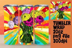 Eye-catching Pop Art Tumbler Graphics Product Image 1