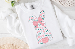 Cute Easter Bunny Clipart, Happy Easter Sublimation PNG Product Image 1