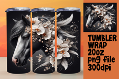 Fresh 20oz Tumbler Artwork , Horse Product Image 1