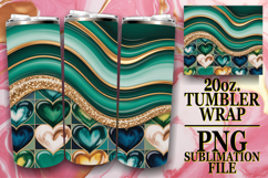 Serene reflections 20oz tumbler wrap, Pattern Product Image 1