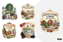 Halloween Labels &amp; Tickets PNG Product Image 1