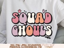 Squad Ghouls SVG, Halloween SVG, Spooky SVG, Creepy SVG Product Image 2