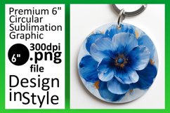 Blossom Burst: 3D Round Designs Design PNG Product Image 1