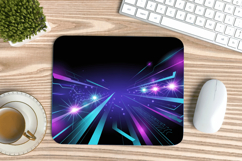 Happy New Year PNG Mouse Pad,Festive New Year's Eve 2026 PNG Product Image 1