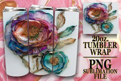 Radiant Flower Opulence 20oz Tumbler Collection Product Image 1