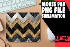 Colorful Glitter Stripe Mouse Pad Product Image 1