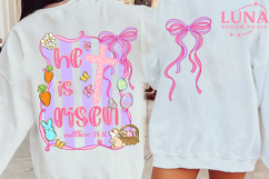 He Is Risen Easter png, Christian Easter Design, Religious Product Image 4