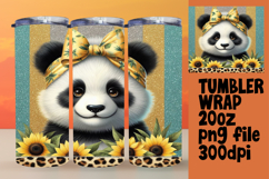 HIGH-QUALITY 20oz Tumbler PNG , Cute Animals Product Image 1