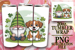 Bright Reflections 20oz tumbler wrap, St Patricks Product Image 1