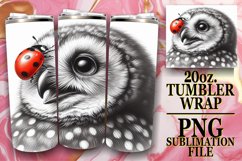 PRESENT OF ADVENTURE 20oz TUMBLER WRAP, Cute Animals Product Image 1