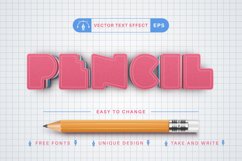 Eraser - Editable Text Effect, Font Style Product Image 3