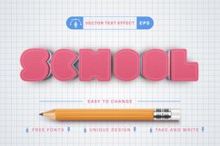 Eraser - Editable Text Effect, Font Style Product Image 5