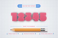 Eraser - Editable Text Effect, Font Style Product Image 6