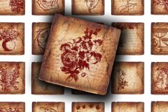 Digital Collage Sheet - Vintage Floral Product Image 3