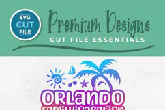 2027 Orlando Family Vacation svg - Orlando Florida svg Product Image 2