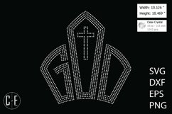 God Rhinestone Template Product Image 1