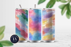 Watercolor Wash Digital Paper | Seamless Rainbow Texture Product Image 2