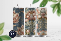 Indian heritage Lotus Pattern | Lotus botanical Florals Product Image 2