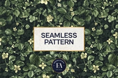 Ivy Floral Pattern | Vintage Botanical Leaf Texture Product Image 3