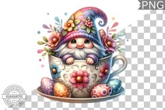 Easter Gnome Sublimation - Clipart PNG Design Product Image 1