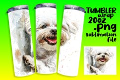 Funny Dog Lover Sublimation Tumbler - 20oz Product Image 1