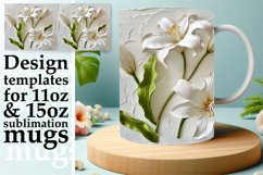 Blossom Dreams: Sublimation 11oz/15oz Mug Product Image 1