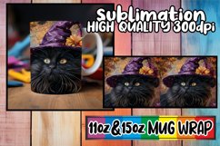 Spooky Soiree: 3D Mug Sublimation Wraps - Autumn Glow Product Image 1