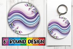Radiant Circle Ornaments for Parties, Pattern Product Image 1
