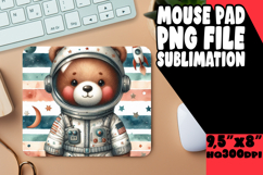 BLISSFUL desk MAT Playful Design, Teddy Bear Product Image 1