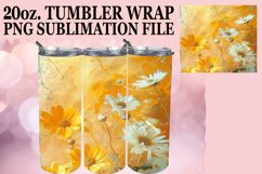 Spring Delightful Blooms Sublimation Tumbler Wrap 20oz Product Image 1