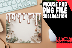 CHEERFUL desk mat Fun Sublimation, Christmas Product Image 1