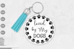 Loved by My Dogs SVG Design Product Image 1