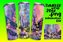 Abstract Colorful Tumbler Sleeve Product Image 1
