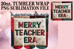 RADIANT DAYS 20oz TUMBLER WRAP, Teacher Product Image 1