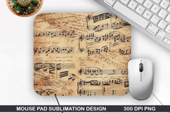 Vintage Mouse Pad Sublimation PNG Design - Mouse Pad PNG Product Image 1